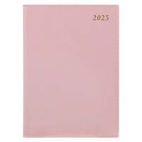 2025 Diary Cumberland Soho A5 Day to Page Misty Rose Spiral PVC 51SSHPK25