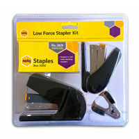 Marbig Low Force Stapler Kit + Stapler Remover + 5000 staples + 2 Staplers 90193