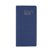 2025-2026 2-Year Diary Collins Colplan B6/7 Month to View Plain Navy 11W.V59 PL