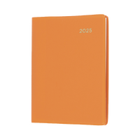 2025 Diary Collins Belmont Colours A7 Pocket Week to View w/ Pencil Orange 337P.V44