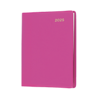 2025 Diary Collins Belmont Colours A7 Pocket Week to View w/ Pencil Pink 337P.V50