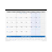 2025 Desktop Planner Debden 560x432mm Month to View Cardboard 3901.C59