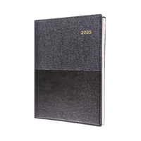 2025 Diary Collins Vanessa A4 Day to Page Black 145.V99