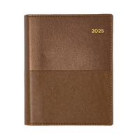 2025 Diary Collins Vanessa A6 Day to Page Tan 165.V90