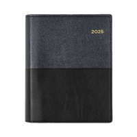 2025 Diary Collins Vanessa A6 Day to Page Black 165.V99