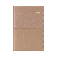 2025 Diary Collins Vanessa B7R Pocket Week to View Rose Gold 355.V49