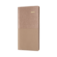 2025 Diary Collins Vanessa B6/7 Slim Week to View Landscape Rose Gold 375.V49