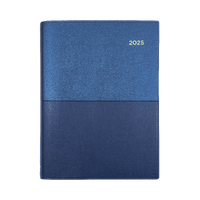 2025 Diary Collins Vanessa A5 Day to Page Blue 185.V59