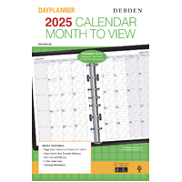 2025 Refill Debden DayPlanner Desk Month to View DK1300