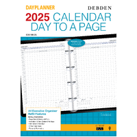 2025 Refill Debden DayPlanner A4 Day to Page EX5100