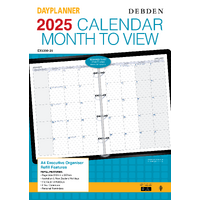 2025 Refill Debden DayPlanner A4 Month to View EX5300