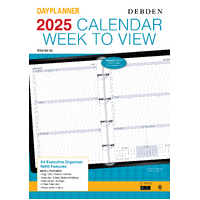 2025 Refill Debden DayPlanner A4 Week to View EX5700