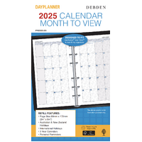 2025 Refill Debden DayPlanner Personal Month to View PR2300