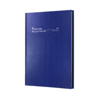 2025 Diary Collins Kingsgrove A4 Week to View Blue 341.P59