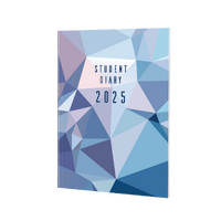 2025 Diary Collins Colplan Student Diary A5 Week to View Geo Triangle SC37.CGT