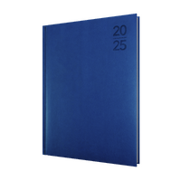 2025 Diary Collins Silhouette A4 Day to Page Navy S4100.P59