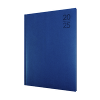 2025 Diary Collins Silhouette A4 Week to View Navy S4700.P59