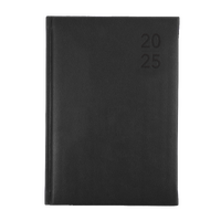 2025 Diary Collins Silhouette A5 Day to Page Charcoal S5100.P98