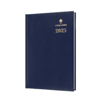 2025 Diary Collins Sterling A5 Week to View Blue 384.P59