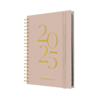 2025 Diary Collins Smart Women Society B5 Week to View Peach SWSLD57.P51