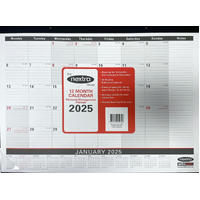 2025 Desktop Planner Nextra Month to View White NX3901.C59