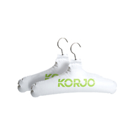Korjo Coat Hanger Inflatable Duo Pack Travel Laundry Accessories CH37D