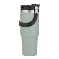 Eco Hydrate Drink Bottle 1L Stainless Steel Sage Ladelle 64264