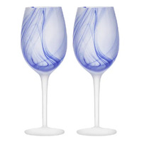 Skylar Wine Glass 446mL Ocean Set of 2 Tempa 898239