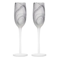 Skylar Champagne Glass 208mL Storm Set of 2 Tempa 898240