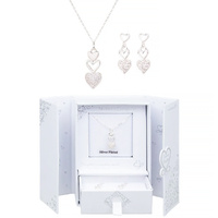 Equilibrium Necklace & Earrings Set Daughter, Gibson Gifts 20217