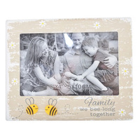 Photo Frame Bees 6x4 Family Great Home Decor Gibson Gifts 20760