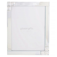 Photo Frame Mirror Crystal 8x10 Great Home Decor Gibson Gifts 20802