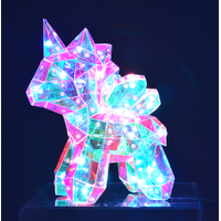 Starlightz LED USB Kids Light SMALL Unicorn, Interactive Neon Night Light Gibson Gifts 26290