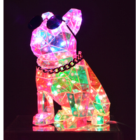 Starlightz LED USB Kids Light SMALL Bulldog, Interactive Neon Night Light Gibson Gifts 26291