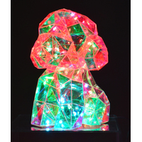 Starlightz LED USB Kids Light SMALL Puppy, Interactive Neon Night Light Gibson Gifts 26292