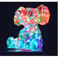 Starlightz LED USB Kids Light SMALL Elephant, Interactive Neon Night Light Gibson Gifts 26293