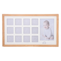 Bamboo Life Photo Frame 37cm Baby Collage, Gibson Gifts 26548