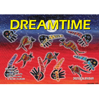 2025 Calendar Big Print Dreamtime Wall Bartel BP515