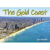 2025 Calendar Big Print The Gold Coast Wall Bartel BP527