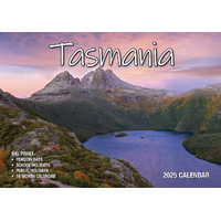 2025 Calendar Big Print Tasmania Wall Bartel BP535