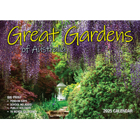 2025 Calendar Big Print Great Gardens Wall Bartel BP560