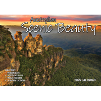 2025 Calendar Big Print Australian Scenic Beauty Wall Bartel BP561