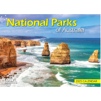 2025 Calendar Prestige National Parks of Australia Wall Bartel CA503