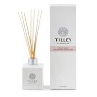 Tilley Classic White Triple Scented Reed Diffuser 150mL - Peony Rose FG0752