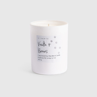 Vivante Ceramics Scented Candle 200g Pet-Friendly Vanilla & Berries Pastel Pines VICANPETBER