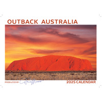 2025 Calendar Outback Australia Wall David Messent OBC