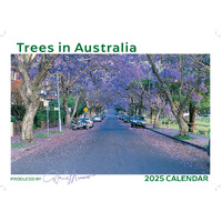 2025 Calendar Trees in Australia Wall David Messent TRC