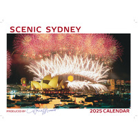 2025 Calendar Scenic Sydney Wall David Messent SC