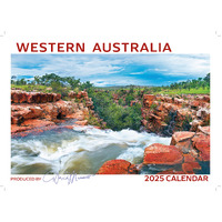 2025 Calendar Western Australia Wall David Messent WAC