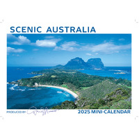 2025 Calendar Scenic Australia Mini Wall David Messent MA